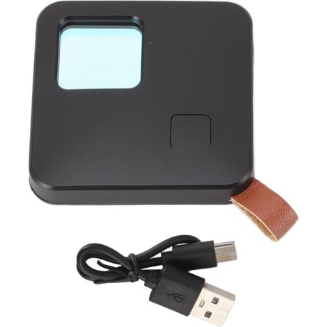 Détecteur de Caméra Cachée Toivize Modèle Portable Infrarouge Compact ABS 4,3cm Rechargeable USB Idéal Voyage Hôtel Sécurité (1/5)