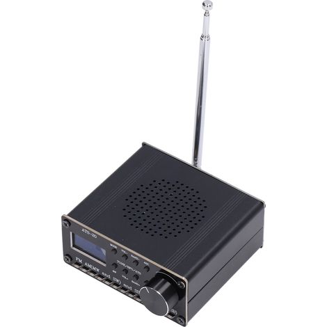 Récepteur radio multibande DSP FM AM SSB Si4732 portable rechargeable avec antenne (1/5)