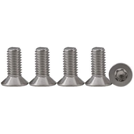 25 pièces M5 x 16 Vis à tête fraisée Vis Torx en acier inoxydable 304 Vis à Métaux Entraînement Standard Vis entièrement filetées Pour l'équipement de machine et les meubles à la maison (1/5)