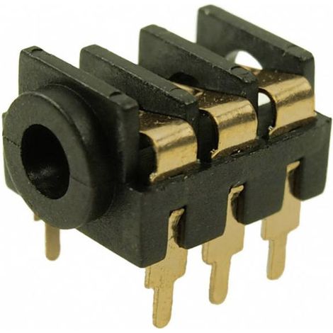 Cliff FCR1295G Jack 3.5 mm Presa orizzontale Numero Poli (num): 3 Stereo 1 pz.