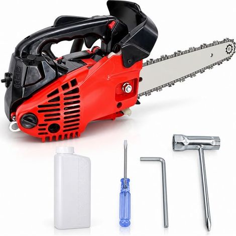 Motosega a Scoppio 25,4cc 900W Barra Carving 25cm 2 Tempi Easy Start (1/5)