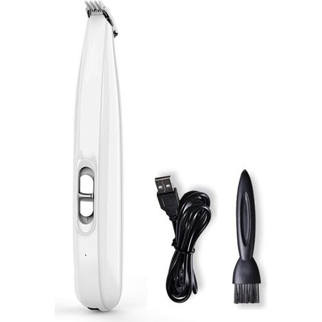royaluxe - Tondeuse pour Chien, Professionnelle Tondeuse Chien, Tondeuses pour Animaux de Compagnie, Rechargeable USB, Tondeuse De Toilettage pour Chien pour Cheveux Autour du Visage, Yeux, Oreilles,  (1/2)