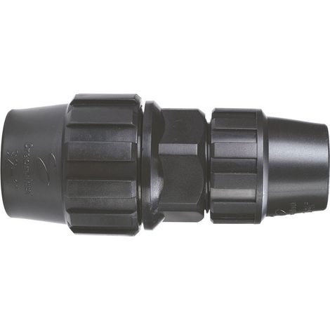 Enlace Recto Reducido Fitting Polietileno Crearplast Medidas Accesorios Fontanería: 63-50mm