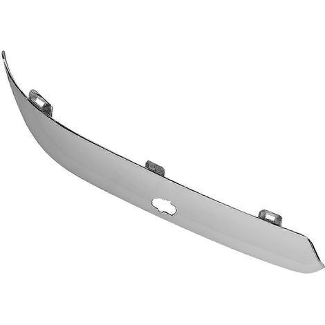 Moulure de pare-chocs avant avec trou pour lave-phares, finition électroplaquée, pour 300 (2005-2010), côté gauche, référence 4806125AA, CH1058126 (route). (1/3)