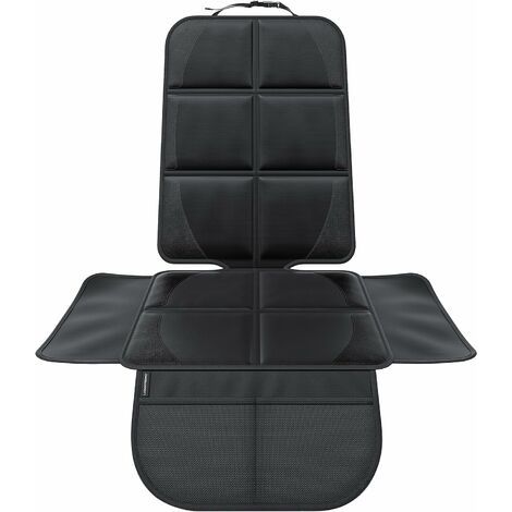 Pair - Protection de siège arrière voiture enfants – Rembourrée noir – Installation facile – Pour SUV et petites voitures (1/5)