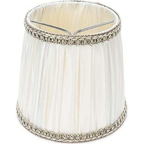 Enowelir 6Pcs Abat-jour en Tissu Moderne Lustre Lampe de Table Couverture pour Vis E14 Accessoire de Maison (1/4)