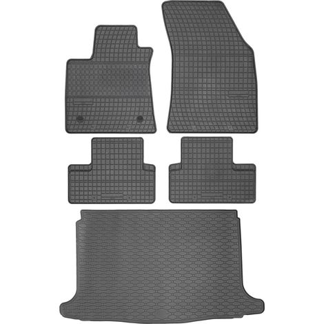 Set di tappetini in gomma per auto e tappetino per bagagliaio per Renault Megane IV Hatchback dal 2016 al 2024.