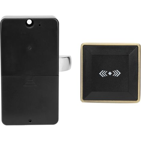 Serrure électronique intelligente à induction avec porte-carte d'identification pour sauna, salle de bain, armoires et classeurs. (1/5)