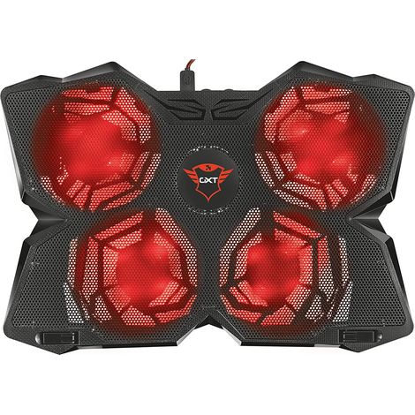 Trust GXT 278 système de refroidissement pour ordinateurs portables 43,9 cm (17.3") Noir (1/5)