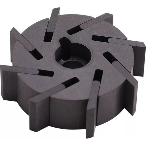 Turbine du moteur de pompe à vide du système de verrouillage centralisé Mercedes-Benz, références d'origine A2208000648 et A2208000748 (sens horaire). (1/4)