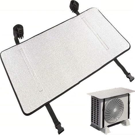 Housse Climatiseur Exterieur,Étanche Couverture Extérieure Climatiseur,Housse Anti-poussière pour Climatiseurs Extérieur,Housses de Climatisation,Housses AC pour Unités Extérieures,9045cm (1/5)
