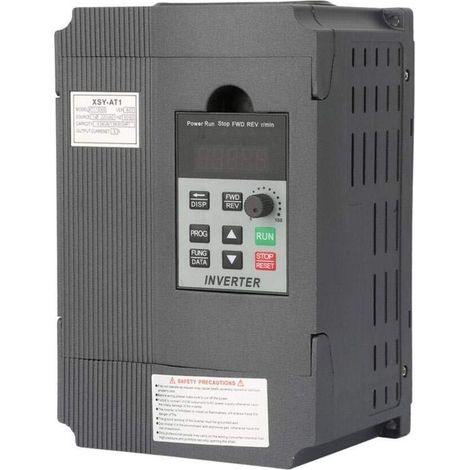 AT1-1500S 1.5kW AC 220V Convertisseur de Fréquence Variable Universel Monophasé d'Entraînement de Fréquence VFD pour le Moteur Triphasé (1/5)
