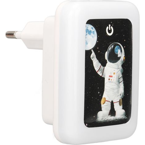 Chargeur mural USB double port, prise tactile 5 V 2,4 A, adaptateur secteur USB avec veilleuse LED, prise UE 110-265 V (1/5)
