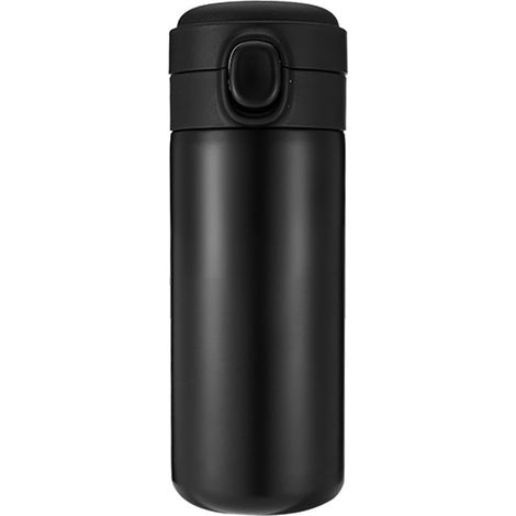 Tasse Isotherme - Acier Inoxydable 304 - Couvercle Étanche À Ouverture Par Pression - Pour Boissons Chaudes Et Froides - 450 Ml - Rose (1/5)