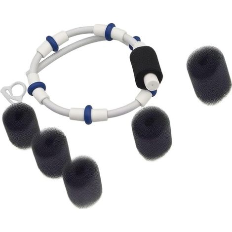 Tuyau de balayage complet pour Polaris 180 280 380 480 Nettoyeur latéral avec brosse en mousse et clip de rétention 1 m (1/5)