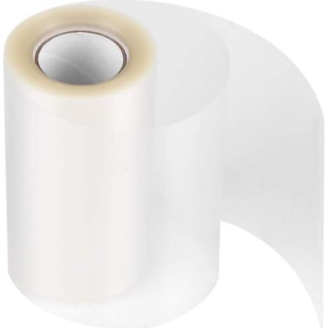 Rolle transparente PP-Folie zum Abdecken von Blätterteigkreisen (8 cm × 10 m)