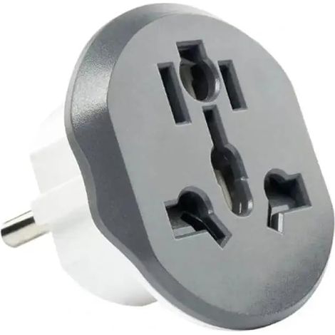 Adaptateur de voyage universel - Prise mondiale UK EU US AU 250V 16A - Adaptateur compact avec protection contre les surtensions et les surcharges - États-Unis Canada Europe Australie Asie (1/5)