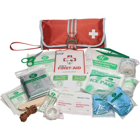 Kit di pronto soccorso Kurgo 50 pezzi tessuto resistente garanzia a vita (1/4)