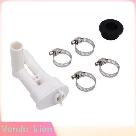Kit Brise-vide pour Toilettes de VR 385316906, Remplacement Anti-refoulement Sealand VacuFlush Traveler Blanc (1/4)