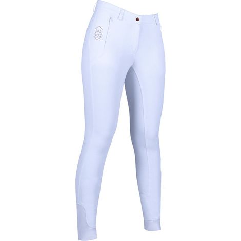 40 IT, bianco 1200: Damenreithose mit Vollgriff Modell Alexis (1/2)