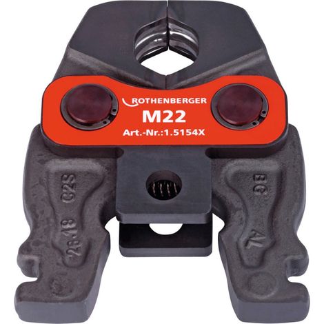 ROTHENBERGER Set Standard, Pressbacke M22, B MaxiPro, 1/4-1.1/8" - 015154X
