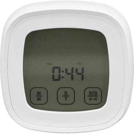 Thermomètre numérique à viande avec 2 sondes, écran tactile, affichage numérique, thermomètre de cuisson pour barbecue avec aimant d'adsorption. (1/2)