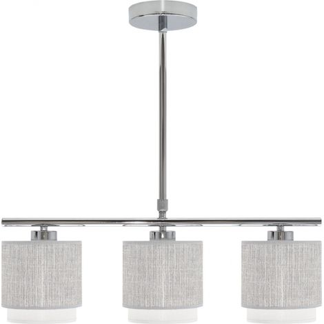 FAB 111053028 Kenia Lampe 3xe14 Grau / weiß