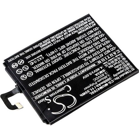 NX - Batterie téléphone, smartphone, GSM pour Xiaomi 3.85V 3000mAh - BM3A