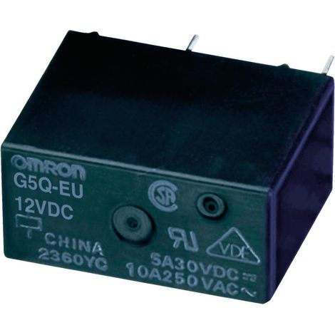Relè 12vdc 1 contatto 10a/250vdc Spst-no Omron G5q1aeu12v G5q-1a-eu-12v