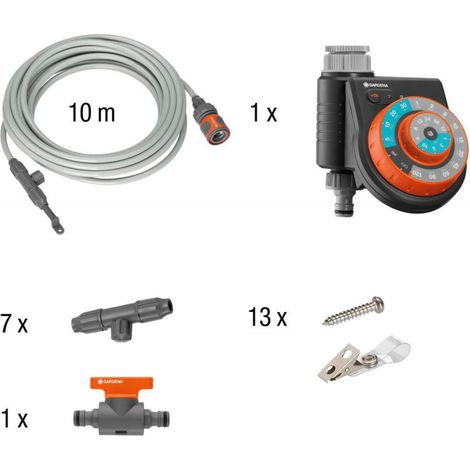Programmateur arrosage Set automatic 13137-34 (Par 8) (1/4)