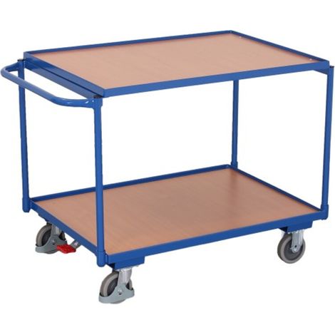 Cordes Tischwagen mit 2 Ladeflächen Stahlrohr geschweißt (1/4)