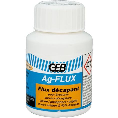 Décapant brasure argent Agflux pot 90g