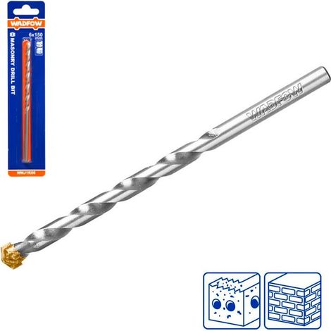 Foret WIDIA Tolsen 4x75mm, pointe TCT, acier allié, idéal pour le béton et la maçonnerie