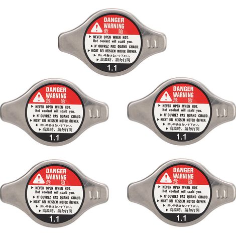 5 pièces bouchon de radiateur décoratif 19045 PAA A01, capuchon de refroidissement de remplacement pour Ciudad 2010‑2020 (1/5)