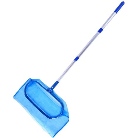 Épuisette profonde pour bassins, en aluminium et plastique, pour ramasser feuilles, insectes et débris. Utilisation : bassins, fontaines, spas et baignoires.-AquaForge (1/5)