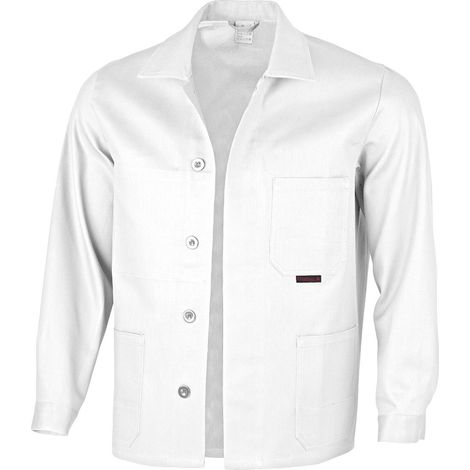 Qualitex Arbeitsjacke "classic", Größe: 44, Farbe: weiß