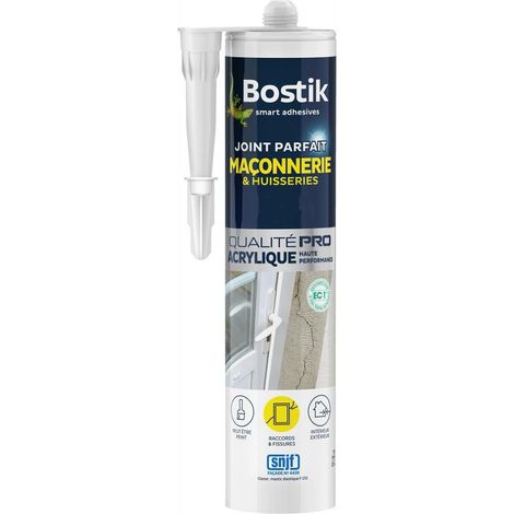 BOSTIK - Joint parfait maconnerie huisserie ton pierre cartouche 280