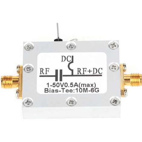 1 pièce Té de polarisation 10 MHz-6 GHz radiofréquence micro-ondes coaxial large bande (1/5)