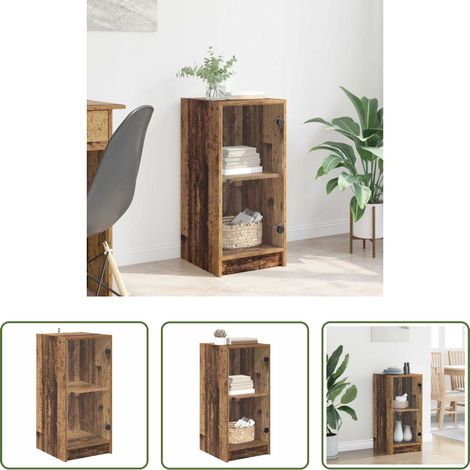 vidaXL Altholz - Sideboard Altholz 35 x 37 x 76 cm Holzwerkstoff (1/5)