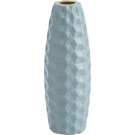 Vase - Pot À Fleurs - Décoration De Bureau Et Fenêtre - En Plastique - Vert - 23 x 6,5 x 3 cm - 1 Pièce (1/5)