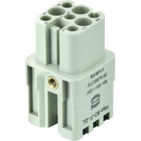 Inserto presa 09 36 008 2732 Harting Contenuto: 1 pz. (1/2)