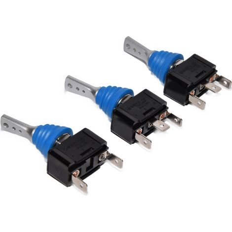 Kippschalter Spritzwassergeschützt 12V bis 40A Schalter EIN/AUS/1X UM/EIN/AUS/EIN (1/3)