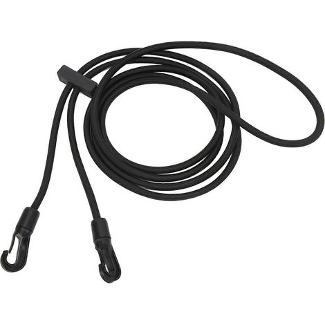 Rênes de cheval élastiques en nylon résistant, environ 3 mètres, réglables, pour l'entraînement équestre et le contrôle, sangle durable, usage quotidien (1/5)