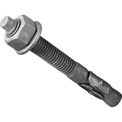 Masonmate 0841M580115G Galvanised Through Bolt M12 x 115mm 25 MAMTBGM12115