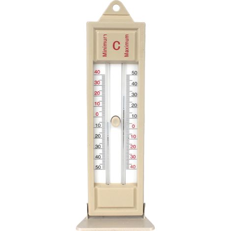Filiyano-[LCS] Thermomètre analogique max-min, résistant aux intempéries, pour serres (1/5)