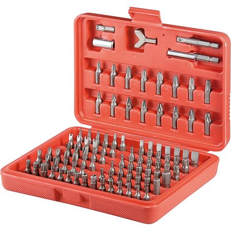 MicroConnect Fixpoint 77045 set di 100 punte rosso e argento