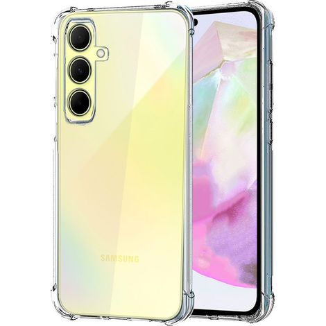 Carcasa COOL para Samsung A356 Galaxy A35 5G AntiShock Transparente