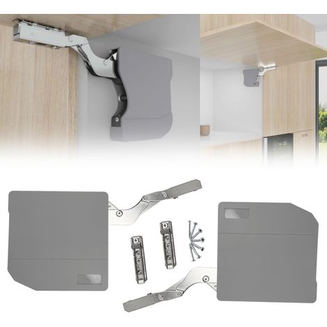 Bras de levage pour portes de cuisine avec montage sans charnières (charge maximale 3,9 – 4,8 kg) (1/5)