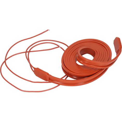 Bande chauffante en silicone étanche et flexible 220 V CA 150 W pour compresseur d'air (1/5)