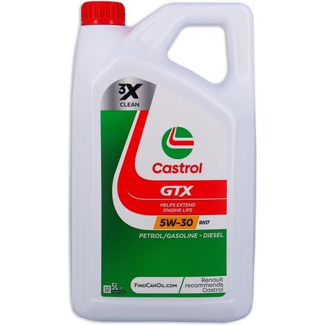 Motoröl - CASTROL GTX 5W-30 RN17 - 5L - 5W30